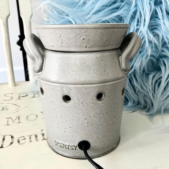 Scentsy, Warmer, Full Size, Live Simply, Rustic Grey, Farmhouse, Milk Jug - Picture 5 of 15